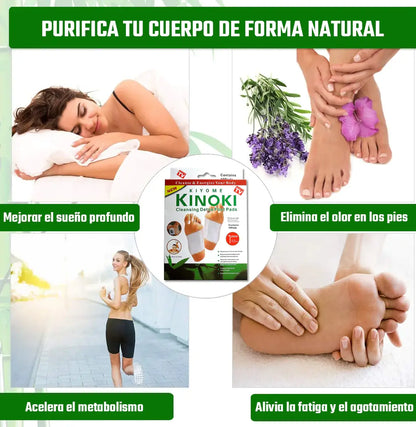PARCHES DESINTOXICANTES | - Solución natural para desintoxicar tu cuerpo! | COMPRA 1 Y LEVATTÉ 10 UNIDADES