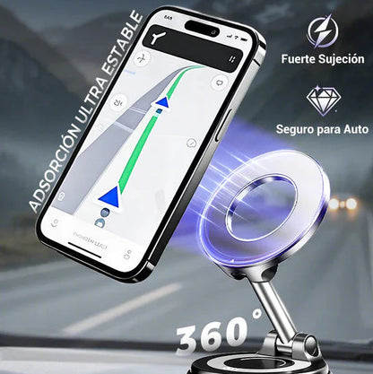 Magneto Ultra 360° con Ventosa | Fijación Súper Segura para Móvil
