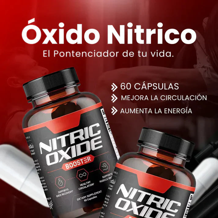 ÓXIDO NÍTRICO BOOSTER - Suplemento Premium 60 Cápsulas