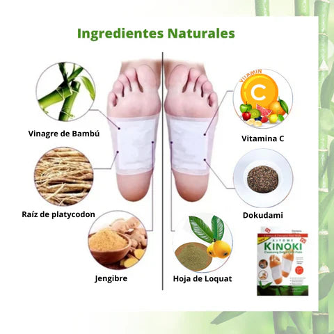 PARCHES DESINTOXICANTES | - Solución natural para desintoxicar tu cuerpo! | COMPRA 1 Y LEVATTÉ 10 UNIDADES