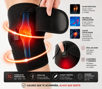 RODIMAX™ | Rodillera Térmica Eléctrica Pro