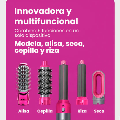 Cepillo Moldeador 5 en 1 - BeautyHair™