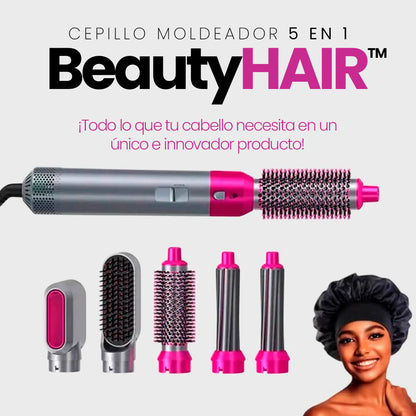 Cepillo Moldeador 5 en 1 - BeautyHair™