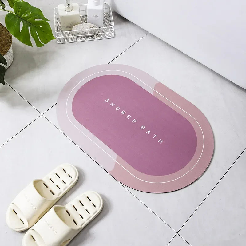 Alfombra de Baño de Secado Rápido Repelente al Agua