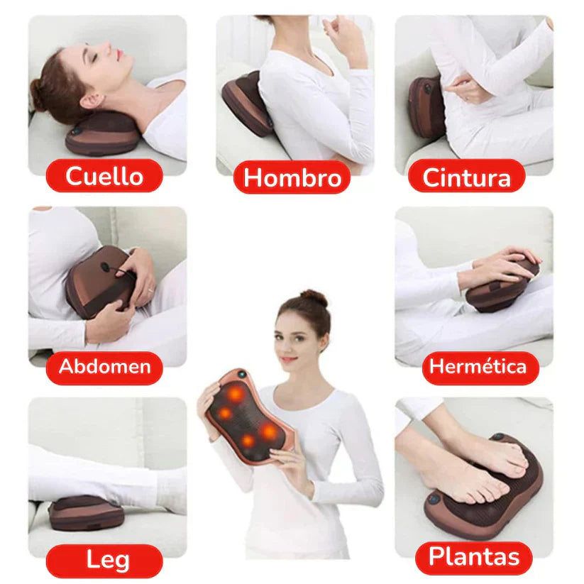 Almohada Masajeadora - Doble Hélice